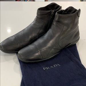 Prada Mid Moto Boot